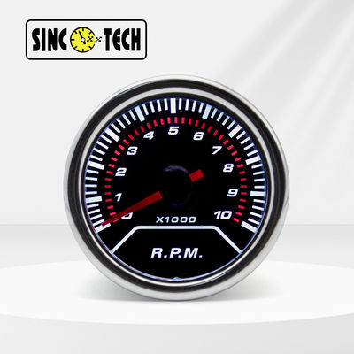 8023T İşaretçi 52mm R.P.M Ölçer Kilometre Sinco Tech Oto Mobil Led Ekran Takometre
